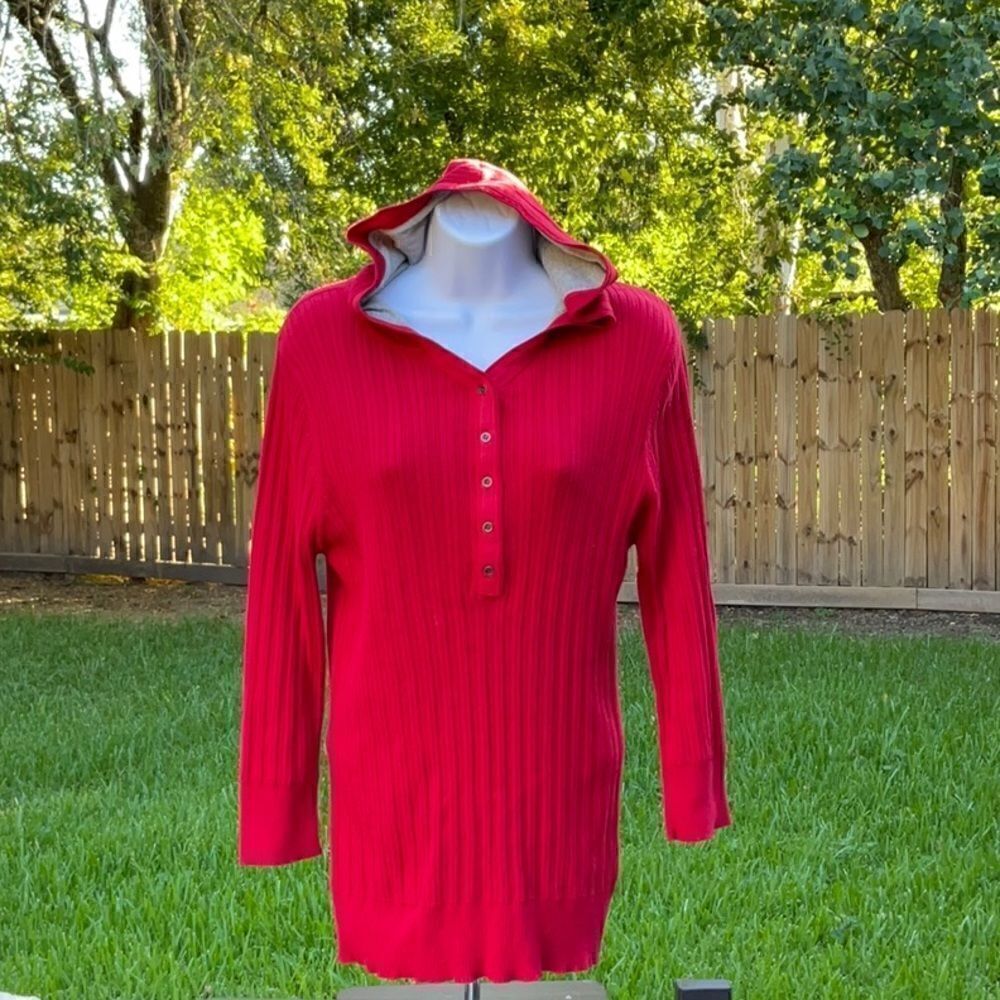 Take 50% OFF- Faded Glory Original Red Hoodie Sweater, Size-L